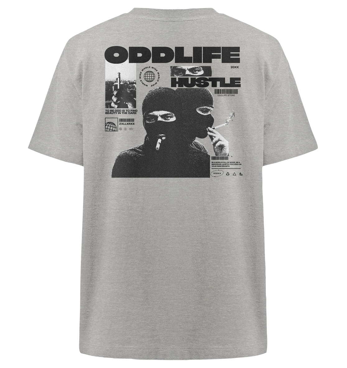 HUSTLE OVERSIZE SHIRT
