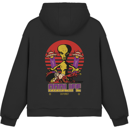 OUTCAST FLUFFY BOXCUT HOODY