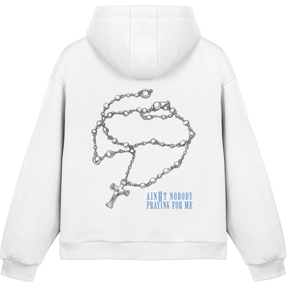 PRAY FLUFFY BOXCUT HOODY